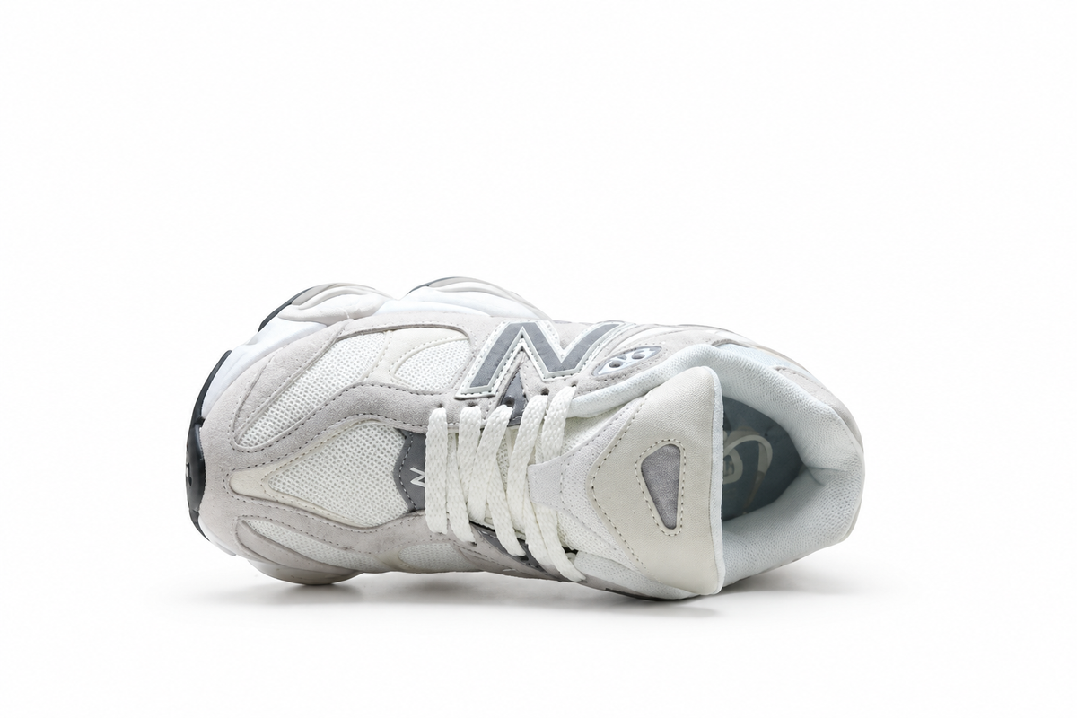 New Balance 9060 Light Grey / White Sneakers