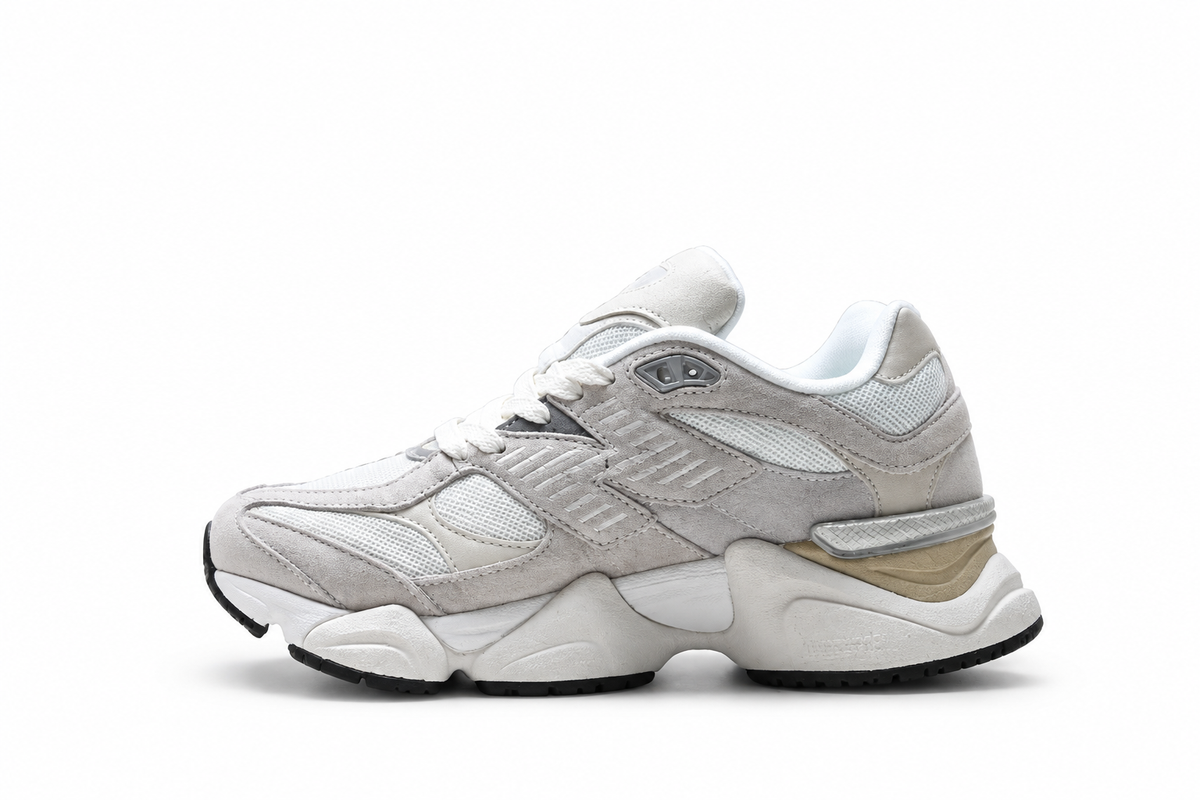 New Balance 9060 Light Grey / White Sneakers
