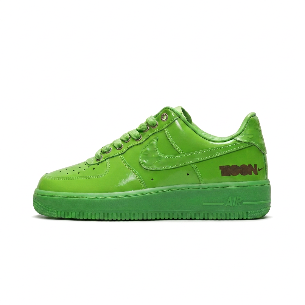 Nike Bright Green Low-Top Sneakers