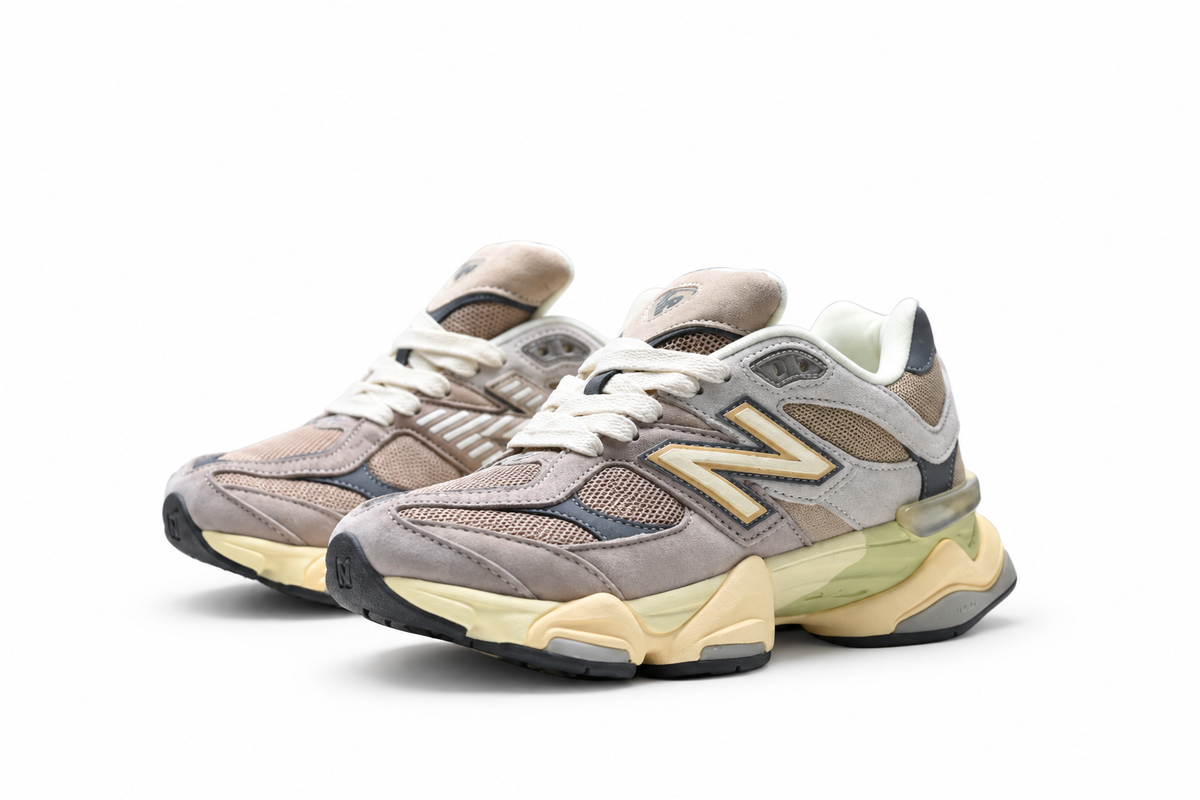 New Balance 9060 Taupe / Grey / Cream Sneakers