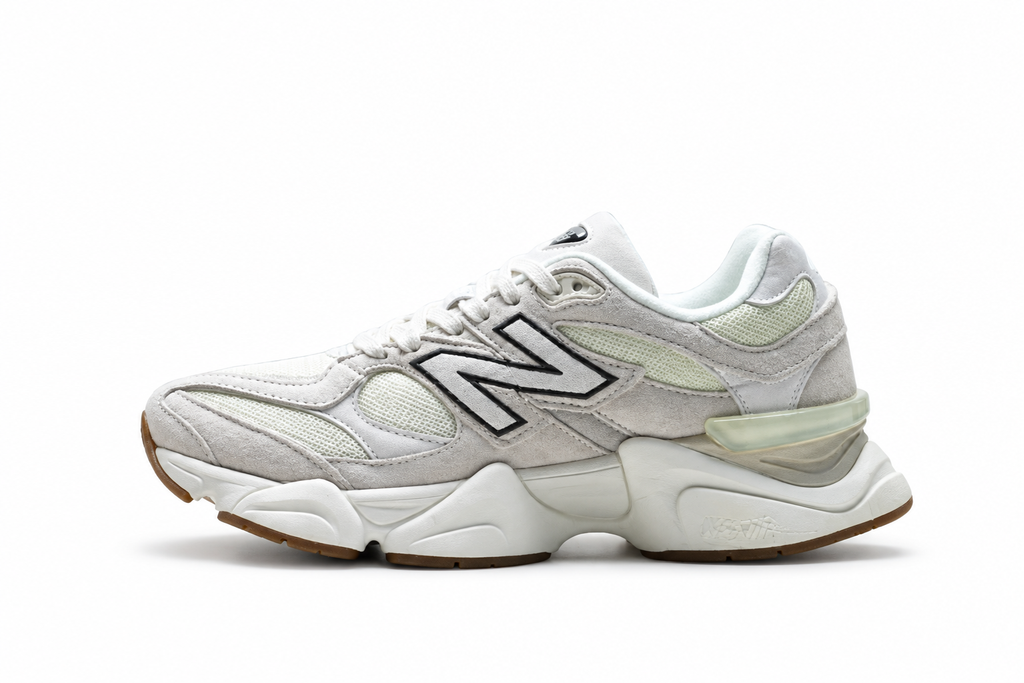 New Balance 9060 Light Grey / Cream Sneakers