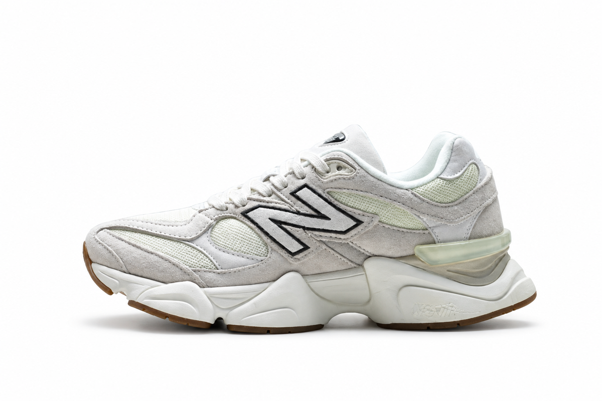 New Balance 9060 Light Grey / Cream Sneakers