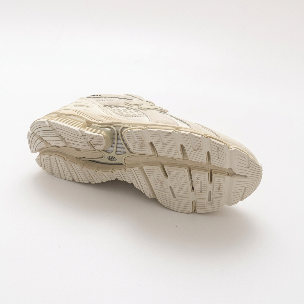 New Balance M1954 Ivory & Cream Sneakers