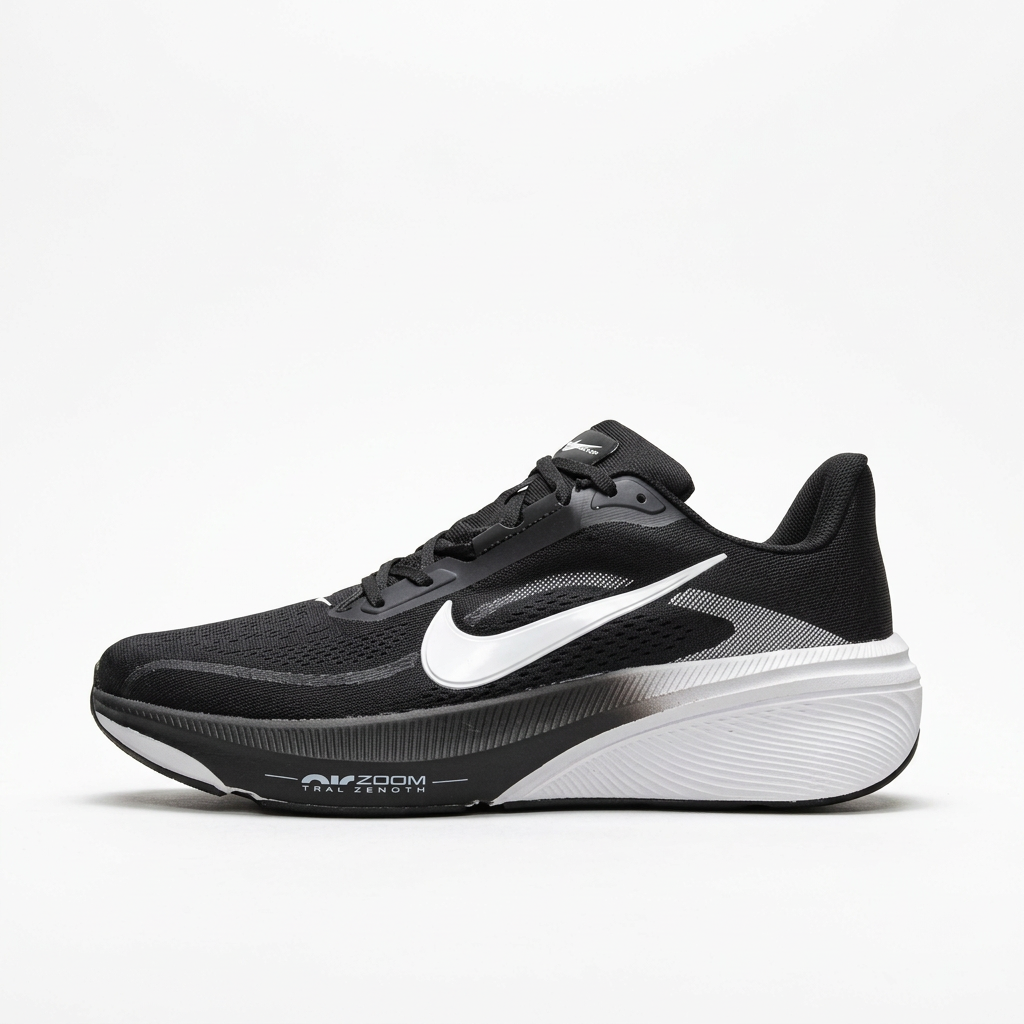 Nike Pegasus 42 Black & White Running Shoes