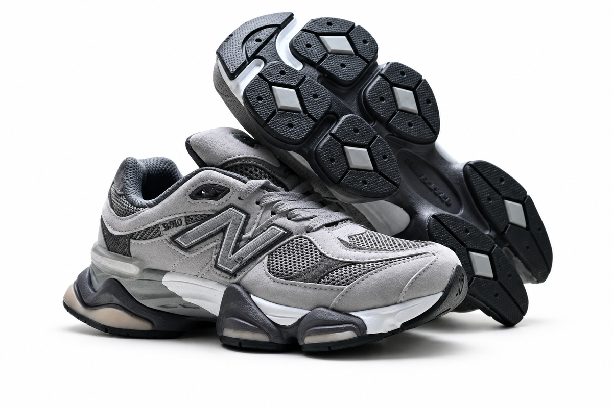 New Balance 9060 Grey / Charcoal Sneakers