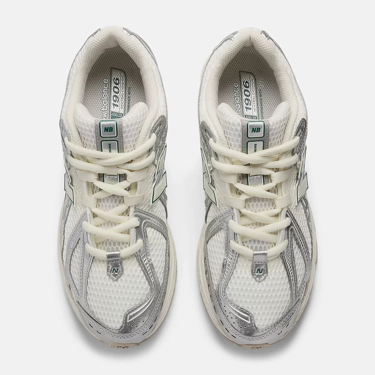 New Balance 1906R M1906REE Cream / Silver / Green Sneakers