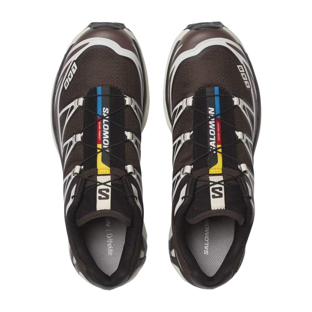Salomon XT-6 Black Coffee/French Roast/Vanilla Ice Sneakers - L47866100