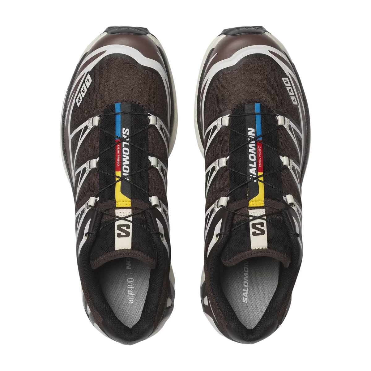 Salomon XT-6 Black Coffee/French Roast/Vanilla Ice Sneakers - L47866100