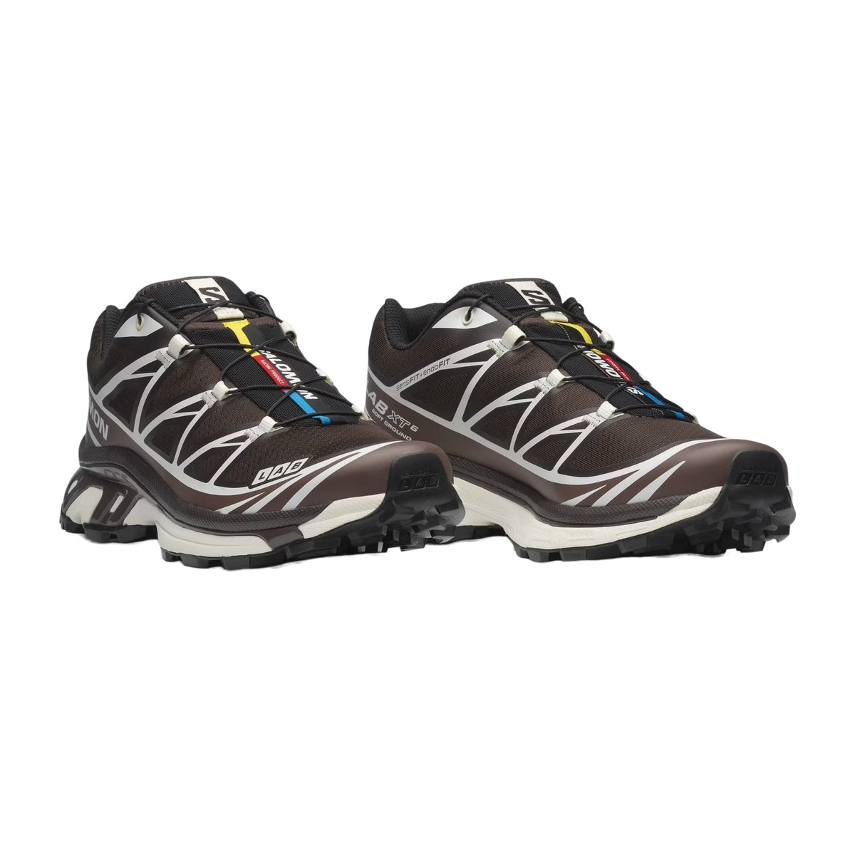 Salomon XT-6 Black Coffee/French Roast/Vanilla Ice Sneakers - L47866100