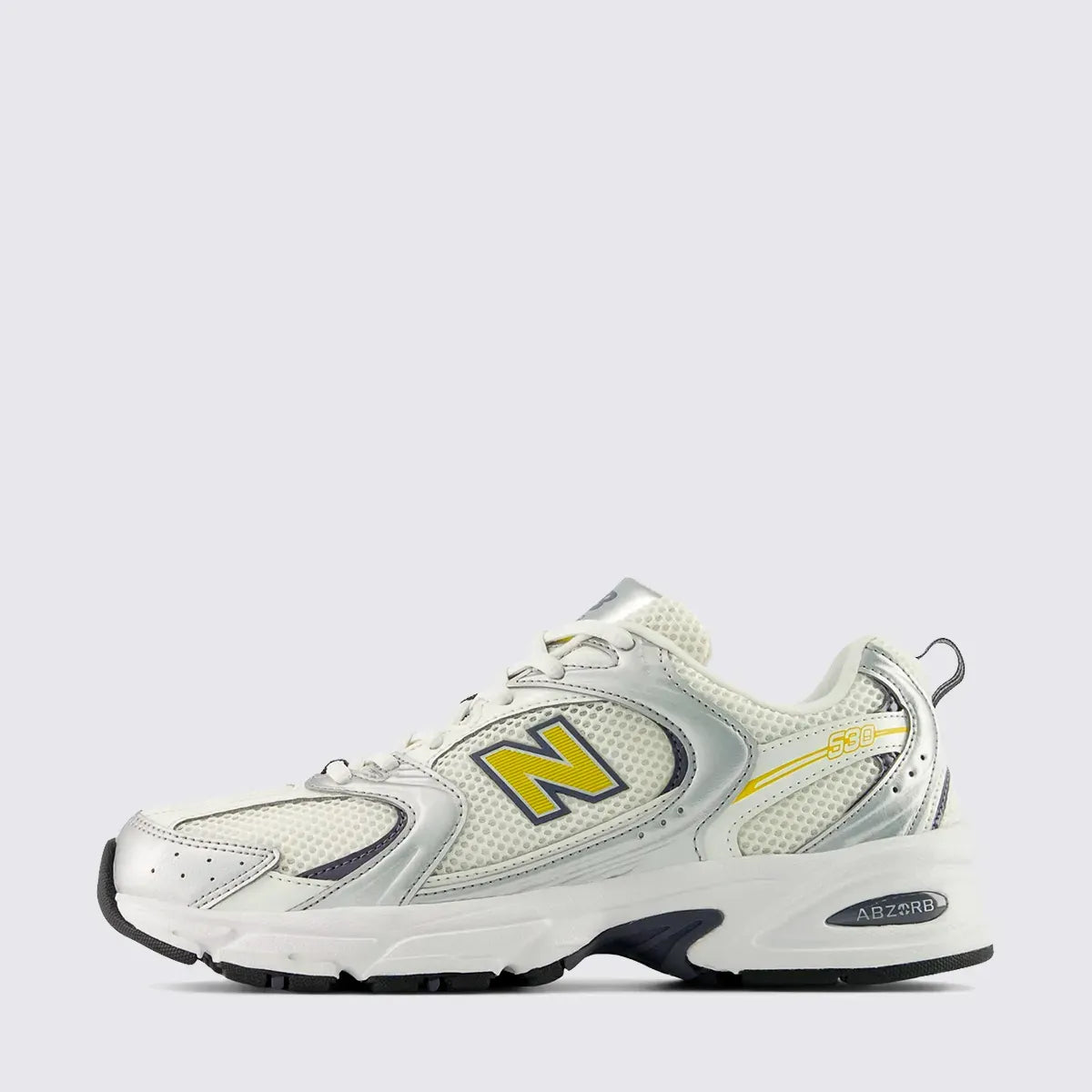New Balance 530 U530153 White / Silver / Yellow Sneakers