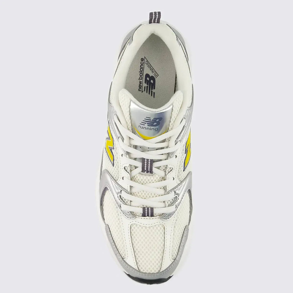 New Balance 530 U530153 White / Silver / Yellow Sneakers