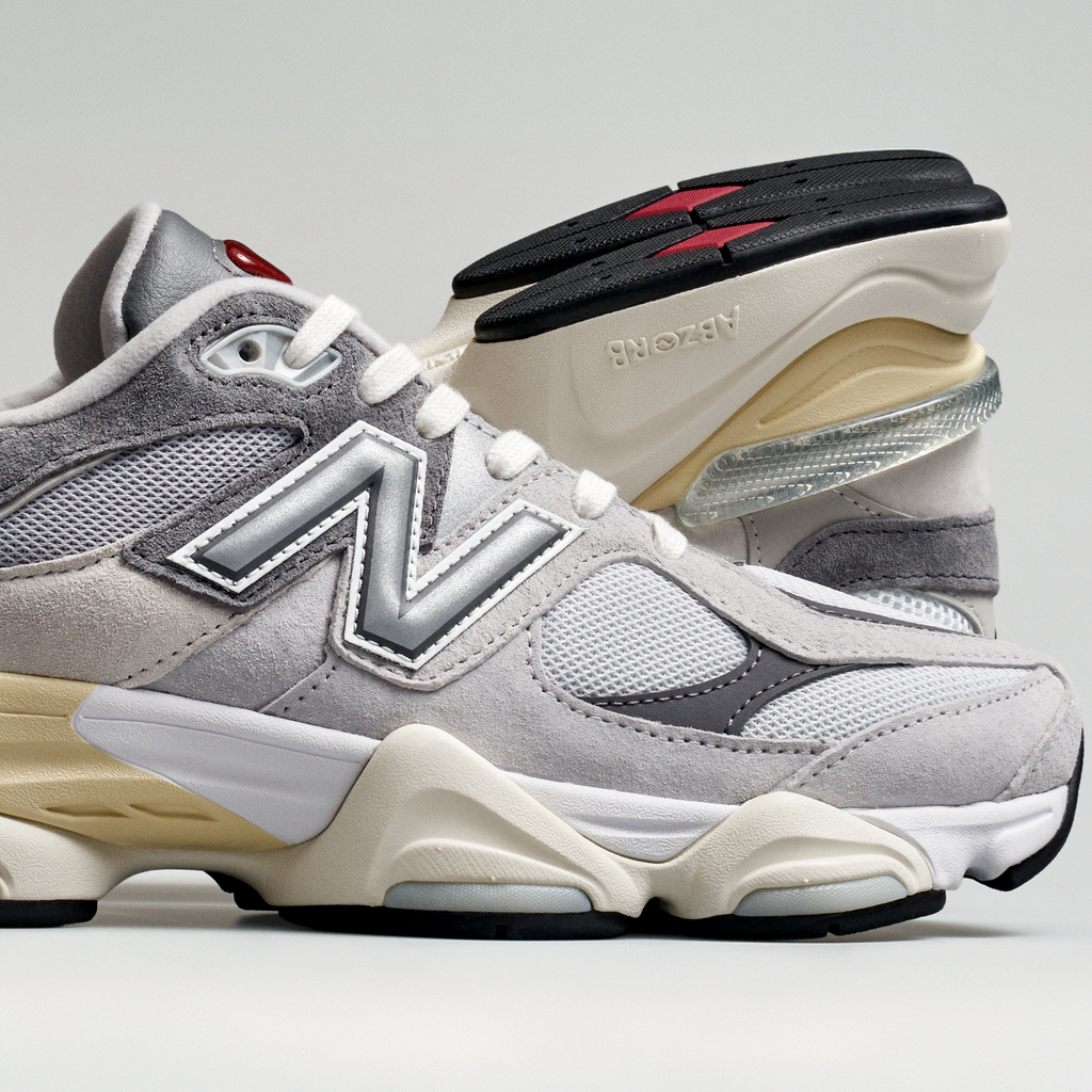 New Balance 9060 U9060GRY Grey / White / Cream Sneakers