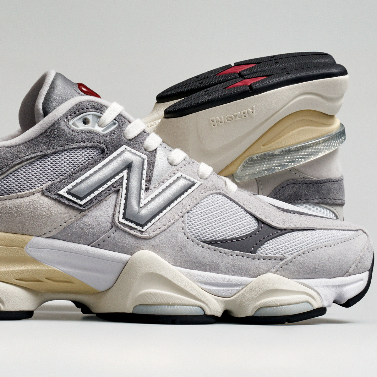 New Balance 9060 U9060GRY Grey / White / Cream Sneakers