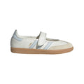 adidas Samba Jane Women's Cloud White/Halo Blue/Gum Mary Jane Sneakers - JR7339