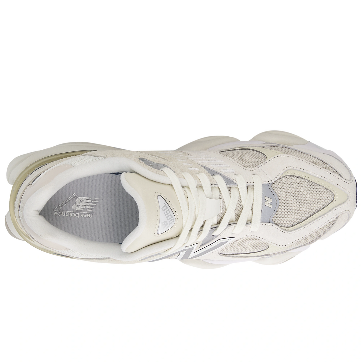 New Balance 9060 U9060WHT Cream / White / Grey Sneakers