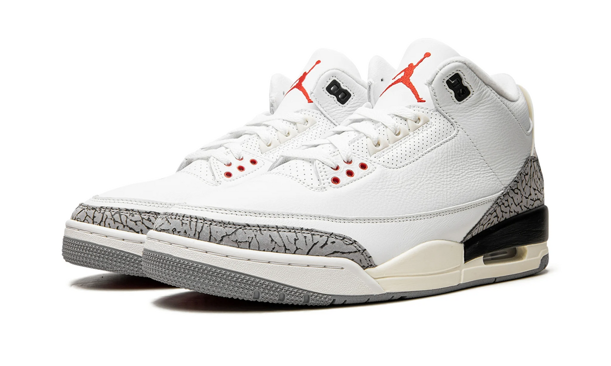 White Cement Reimagined — Jordan 3 Retro