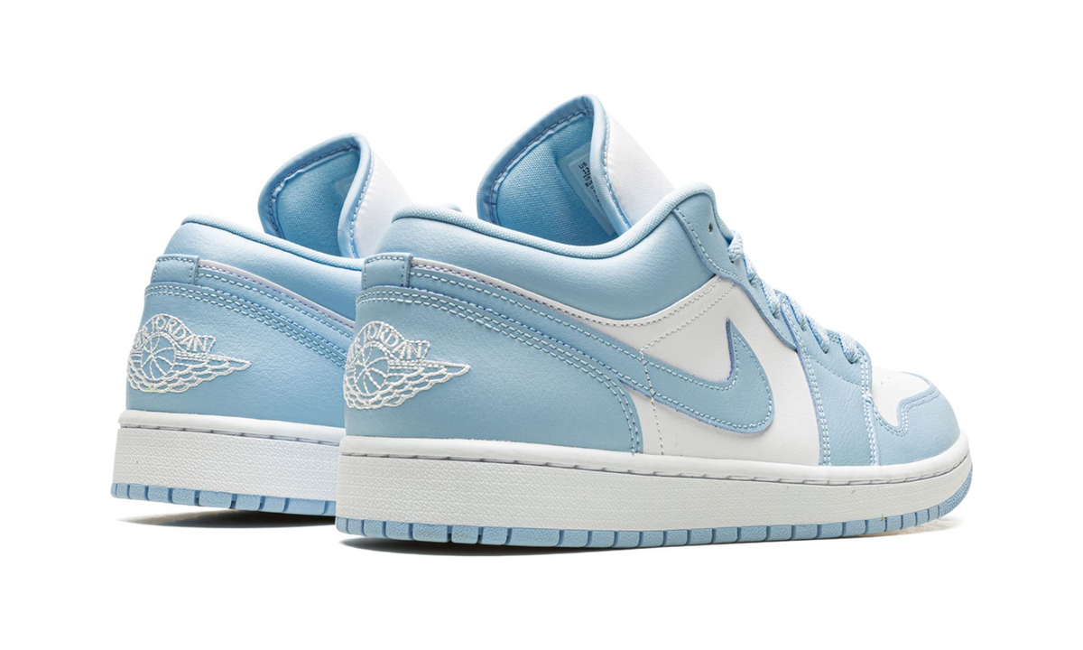 Ice Blue — Women's Air Jordan 1 Low