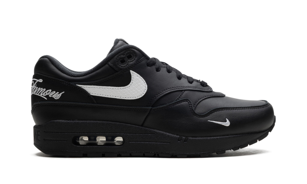 "Supreme Black White" Air Max 1 '87 SP HF8813 001 - product image from the listing.