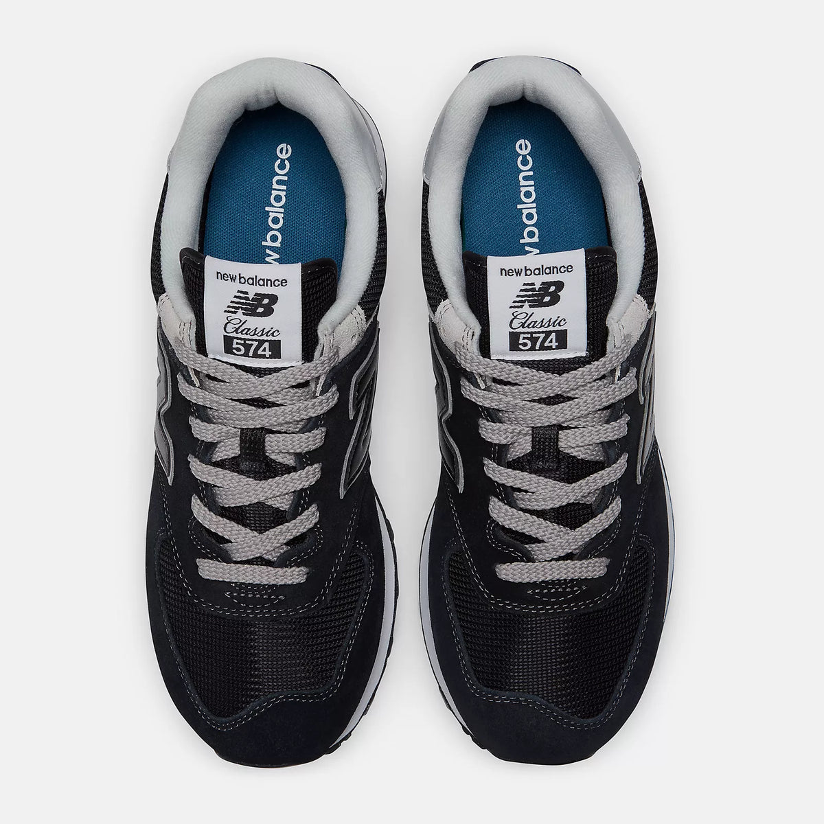 New Balance 574 ML574EVB Black / Grey / White Sneakers