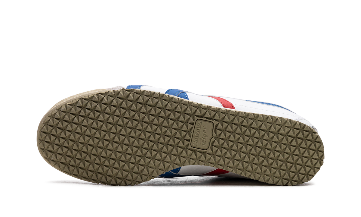 Onitsuka Tiger Mexico 66 in White Blue Red 124348 - product image from the listing.