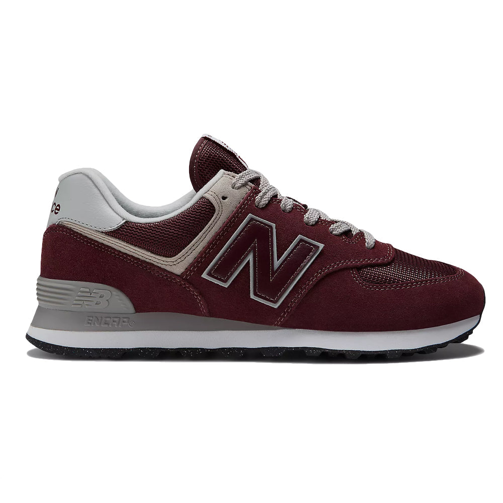 New Balance 574 ML574EVM Burgundy / Grey / White Sneakers