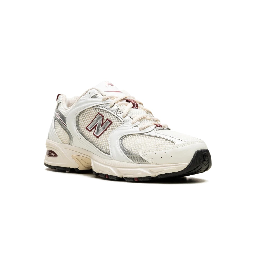 New Balance 530 Sea Salt Mercury Red Sneakers