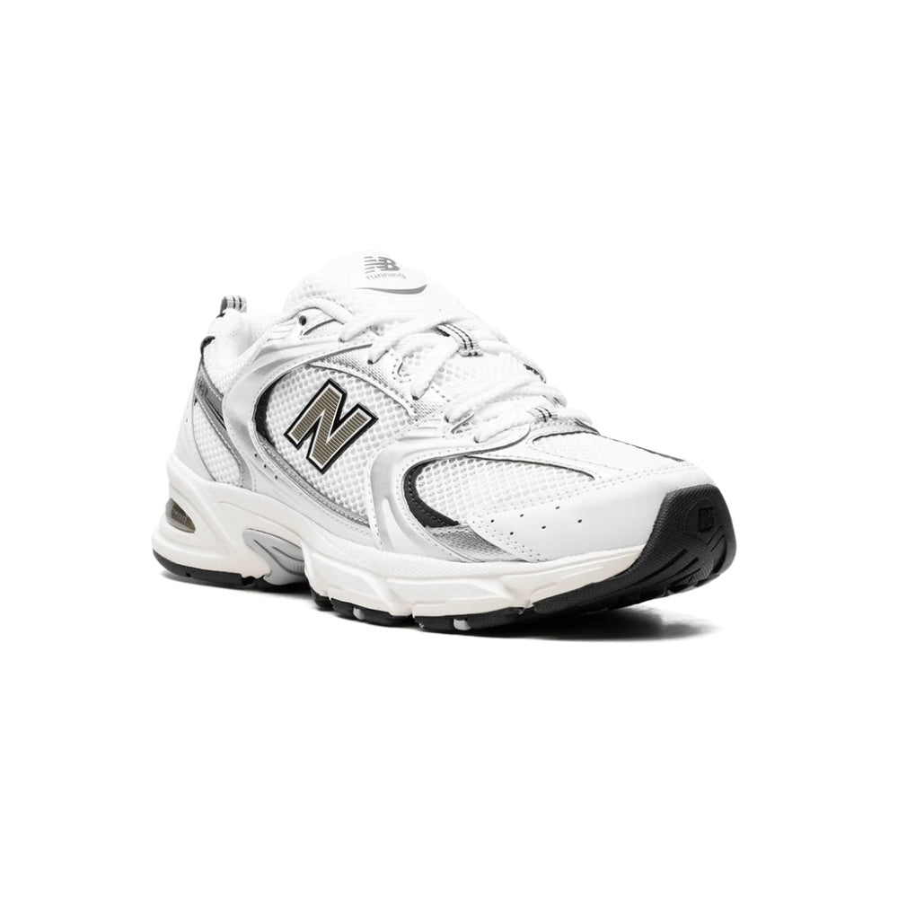 New Balance 530 White Silver Black Sneakers