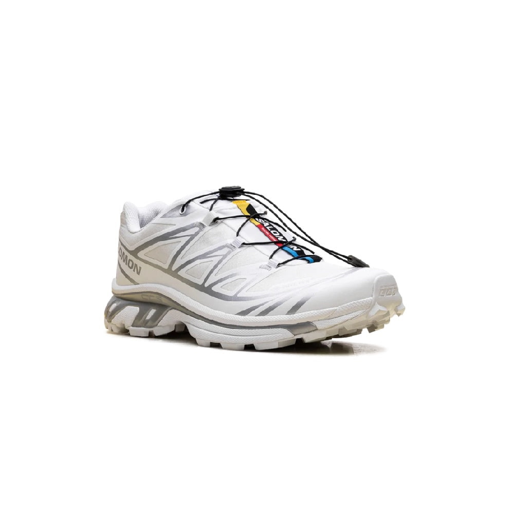 Salomon XT-6 GORE-TEX Trail Running Shoes White Silver