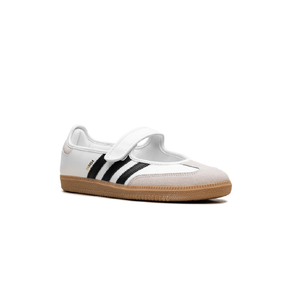 adidas Samba Jane White Black Gum Sneakers