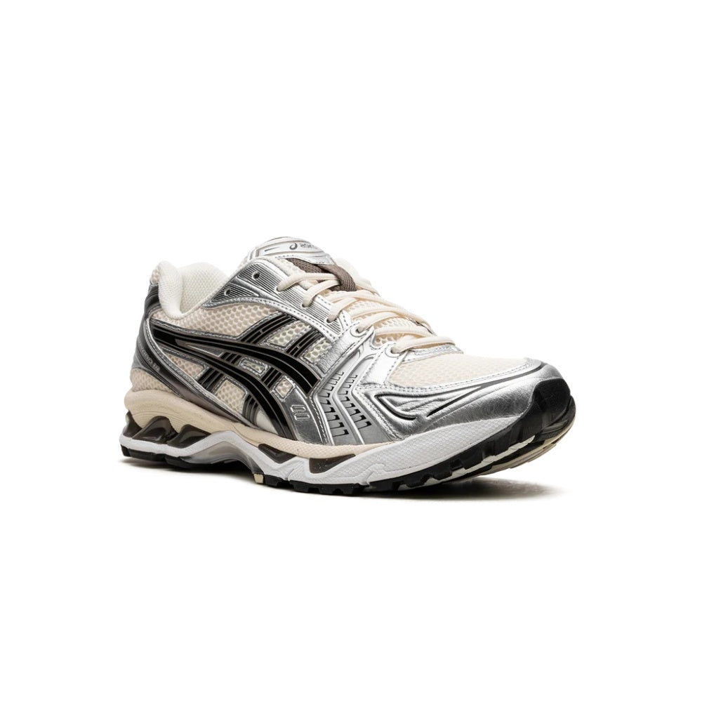 ASICS GEL-KAYANO 14 Cream Black Metallic Plum Sneakers