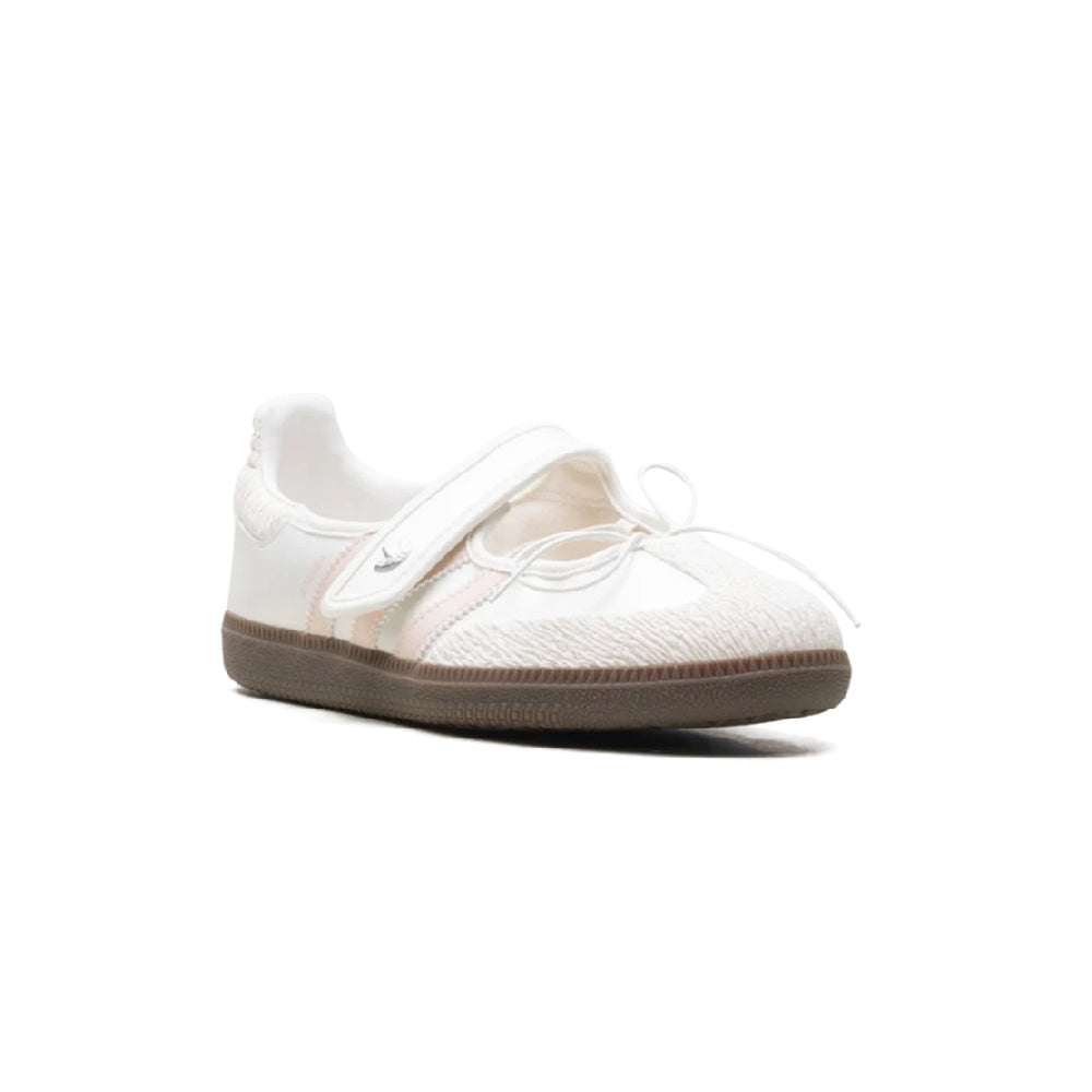 adidas Samba Jane Women's Cloud White Pink Sneakers