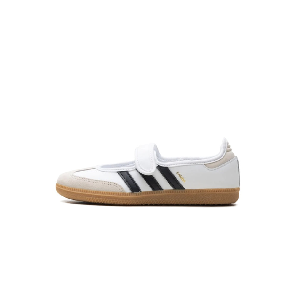 adidas Samba Jane GS White Alumina Gum Sneakers