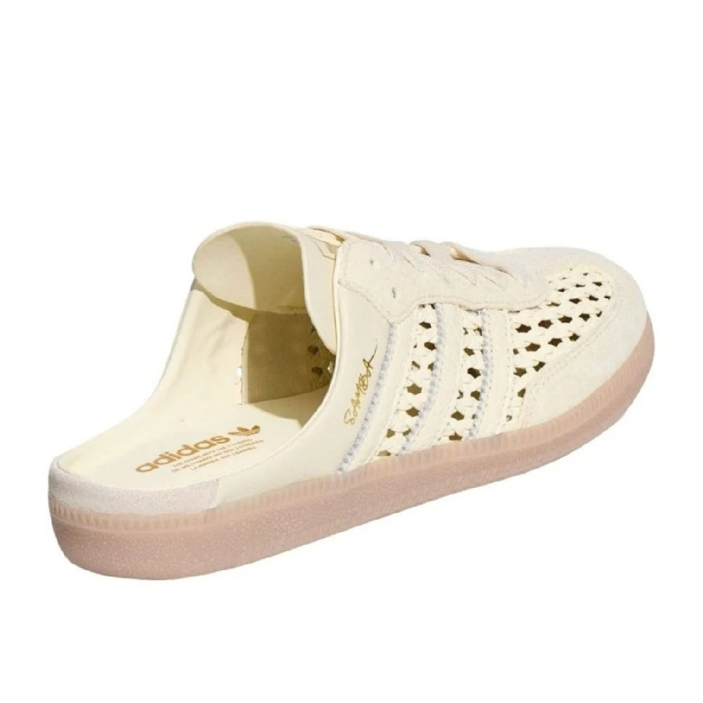 adidas Samba Mule Woven Women's Crew White