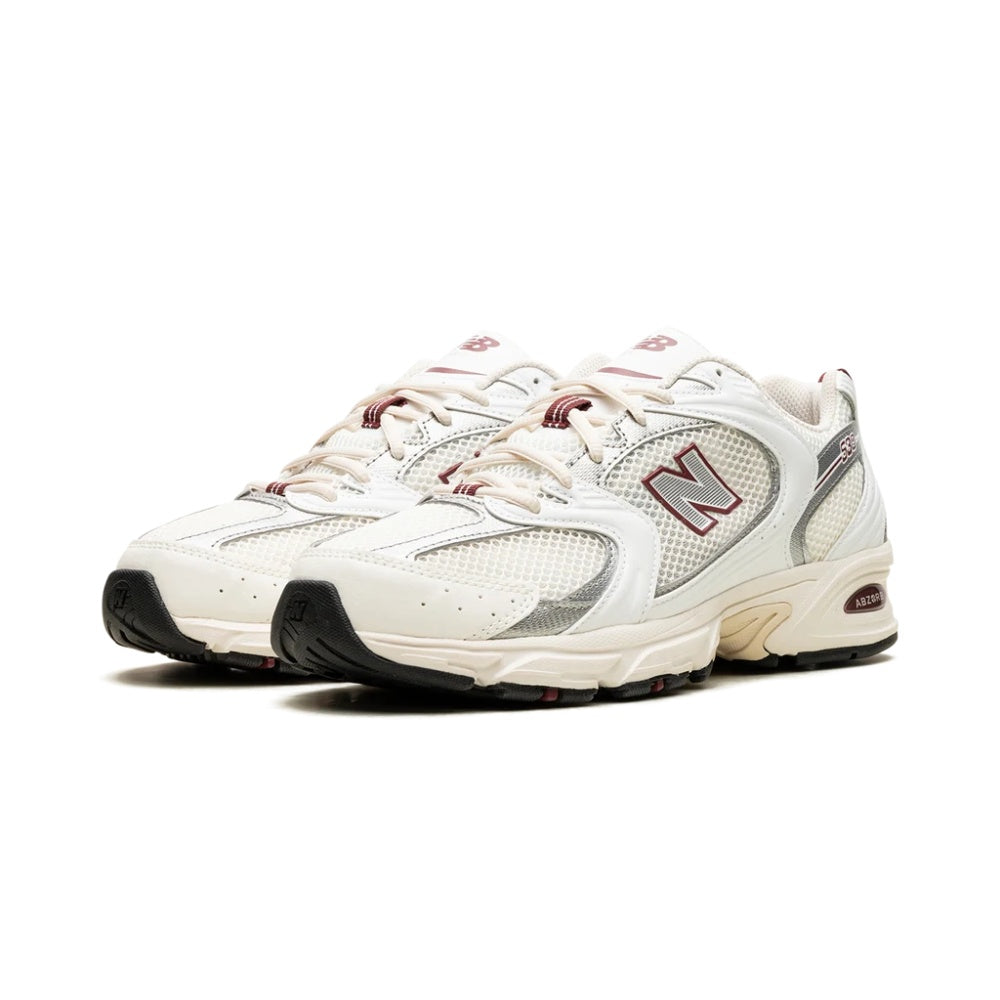 New Balance 530 Sea Salt Mercury Red Sneakers