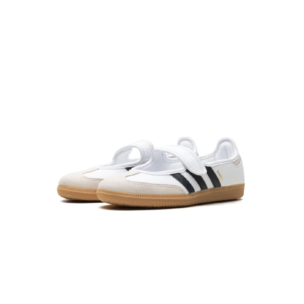 adidas Samba Jane GS White Alumina Gum Sneakers