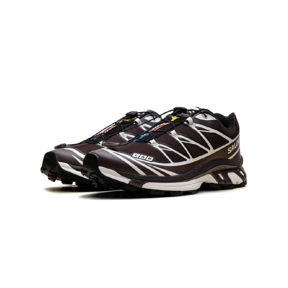 Salomon XT-6 Trail Running Shoes Coffee French Roast
