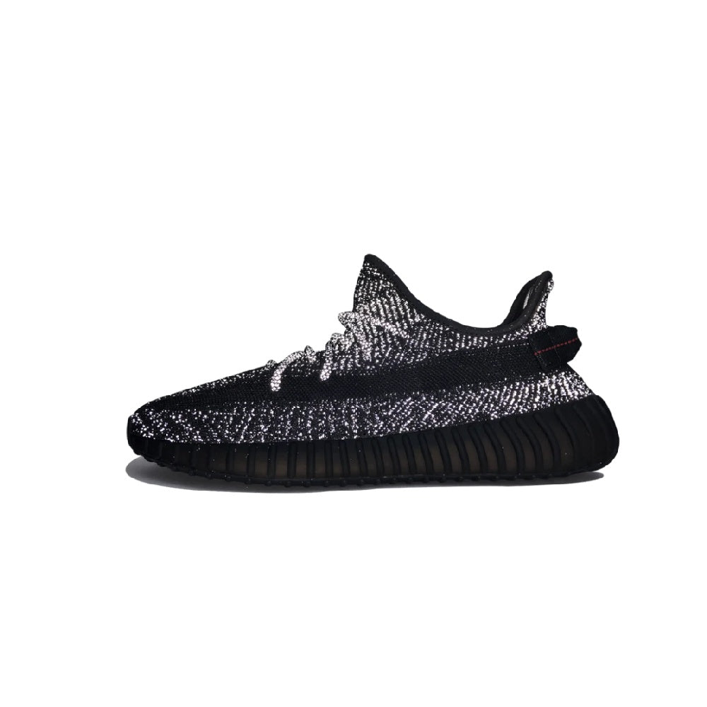 adidas Yeezy Boost 350 V2 Reflective Black Static Sneakers
