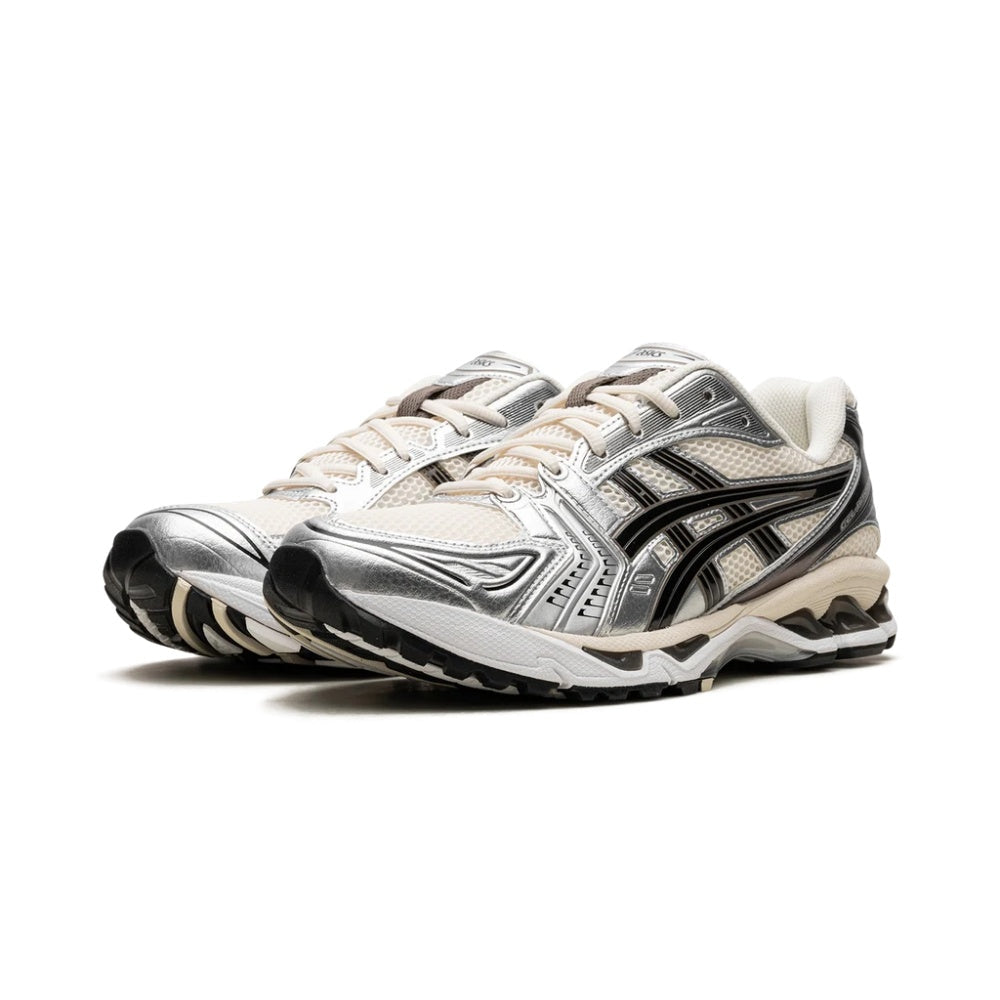 ASICS GEL-KAYANO 14 Cream Black Metallic Plum Sneakers