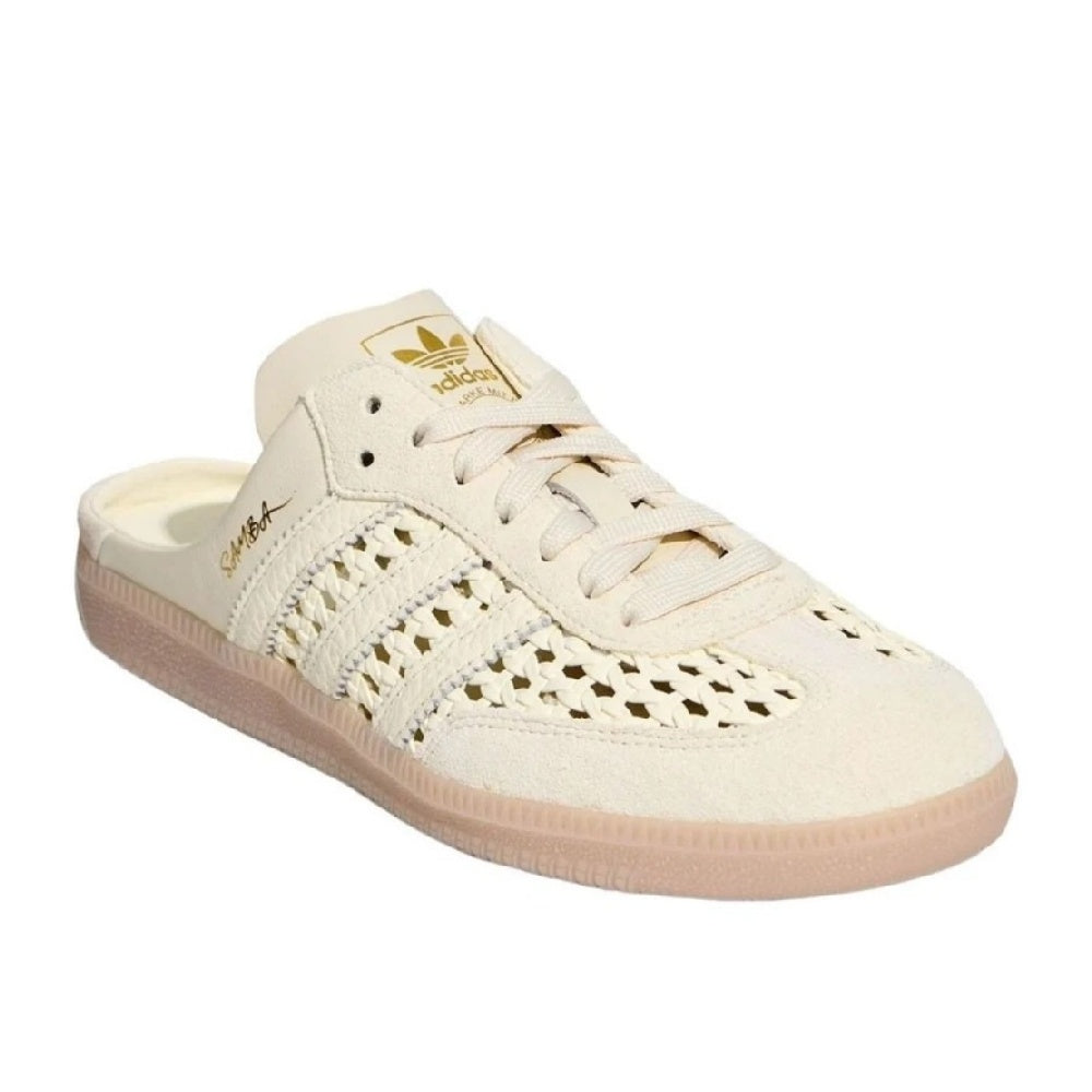 adidas Samba Mule Woven Women's Crew White