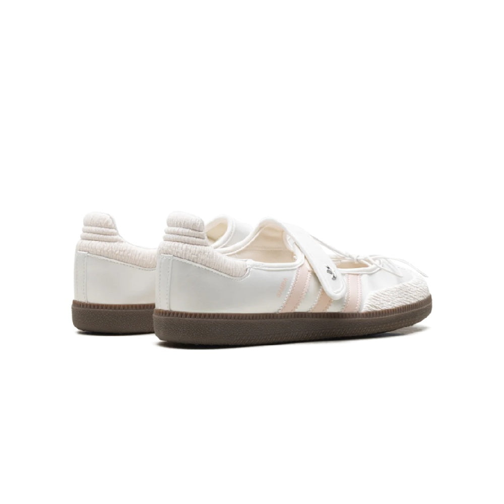 adidas Samba Jane Women's Cloud White Pink Sneakers