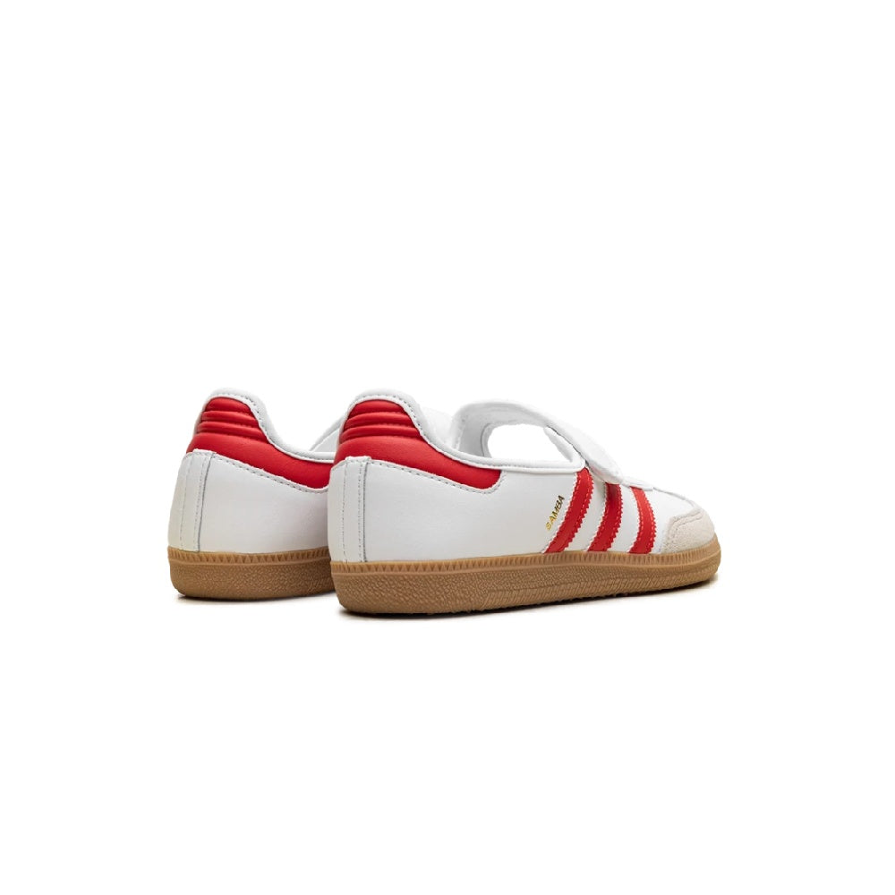 adidas Samba Jane GS White Red Gum Sneakers