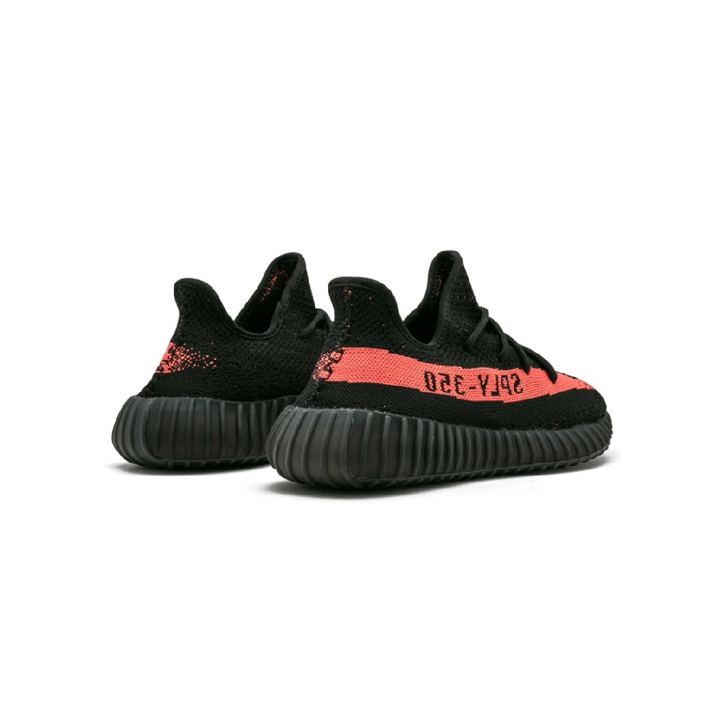 adidas Yeezy Boost 350 V2 Core Black Red Sneakers