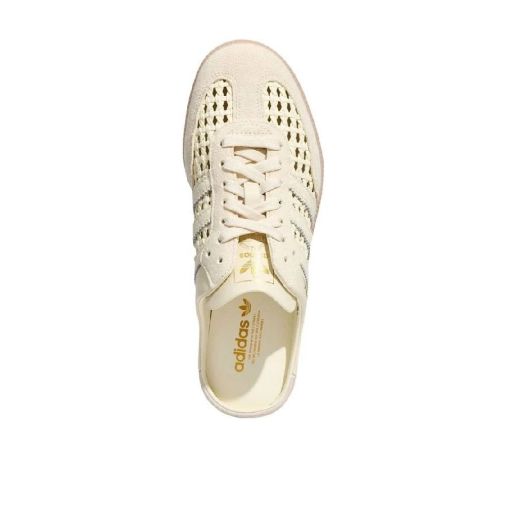 adidas Samba Mule Woven Women's Crew White