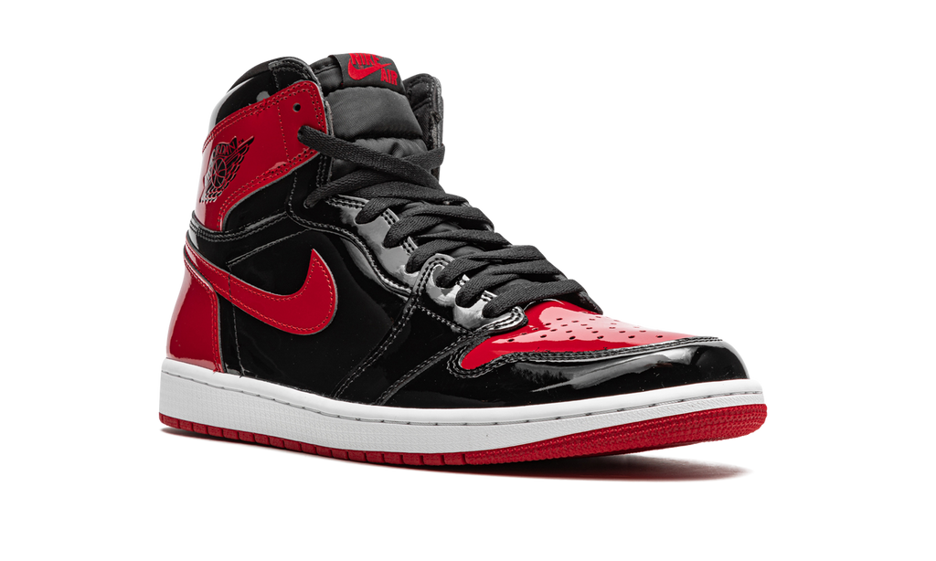 "Patent Bred" Air Jordan 1 Retro High OG 555088 063 - product image from the listing.