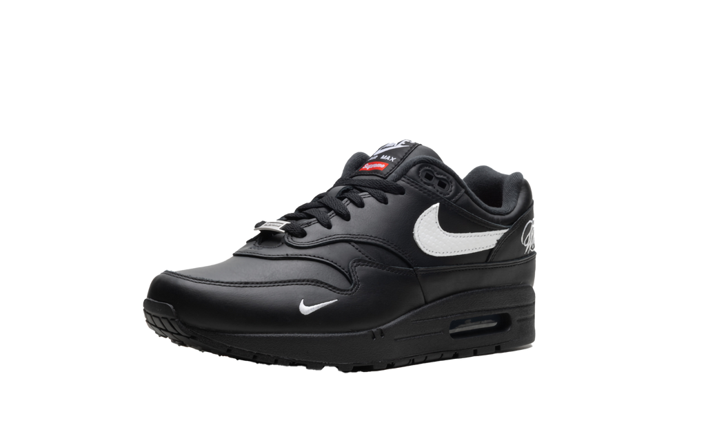 "Supreme Black White" Air Max 1 '87 SP HF8813 001 - product image from the listing.