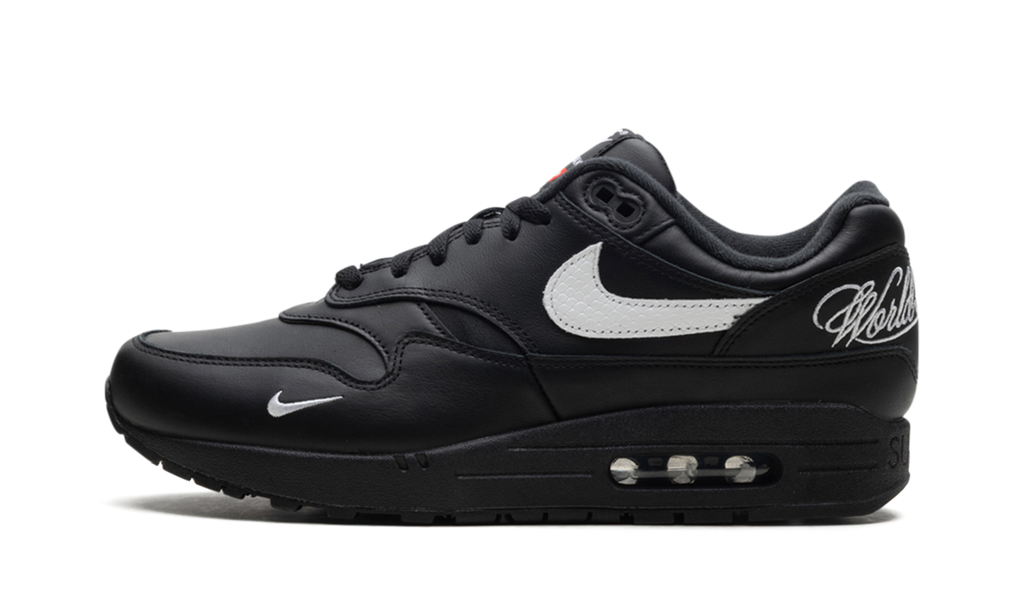 "Supreme Black White" Air Max 1 '87 SP HF8813 001 - product image from the listing.
