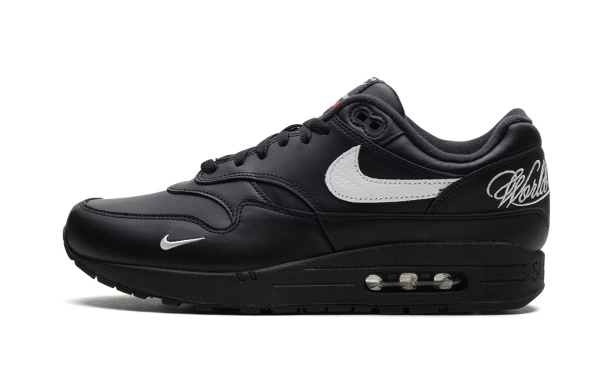"Supreme Black White" Air Max 1 '87 SP HF8813 001 - product image from the listing.