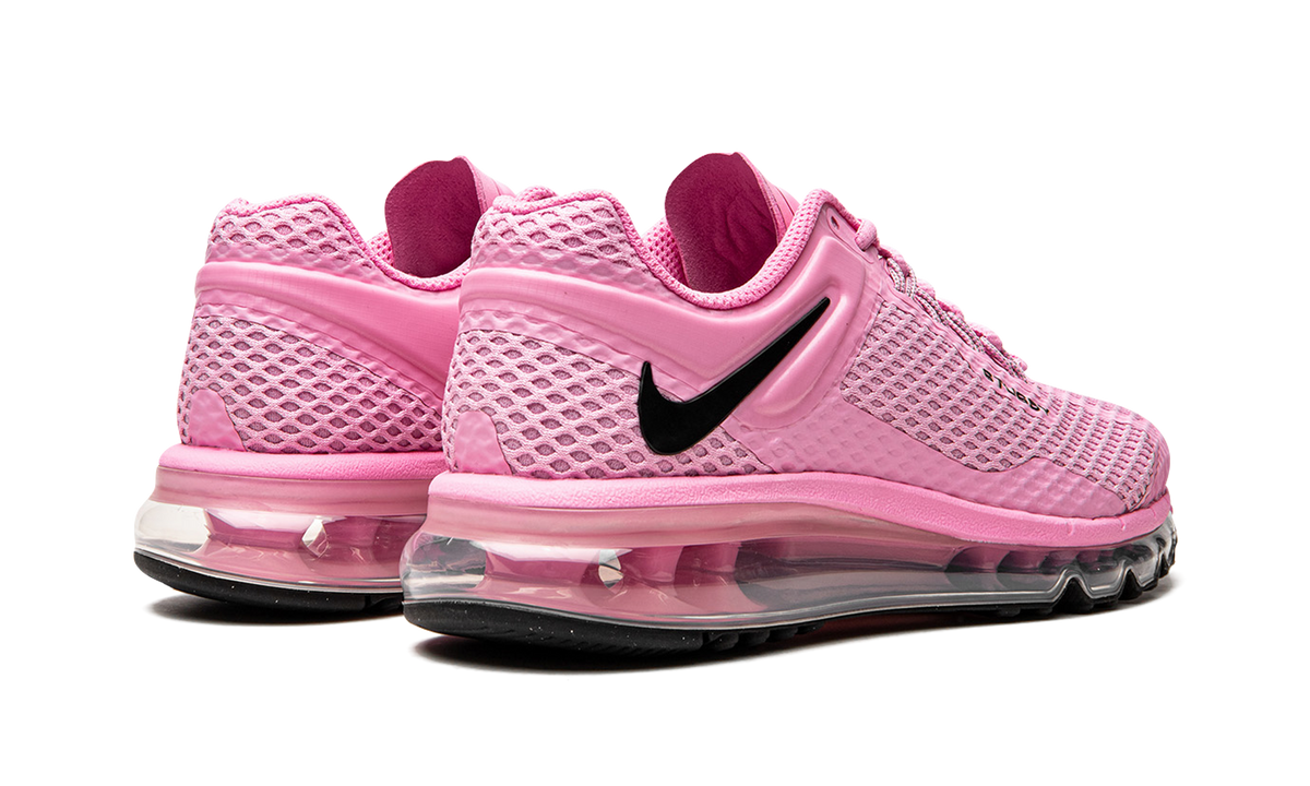 "Stussy - Pink" Air Max 2013 DR2601 600 - product image from the listing.