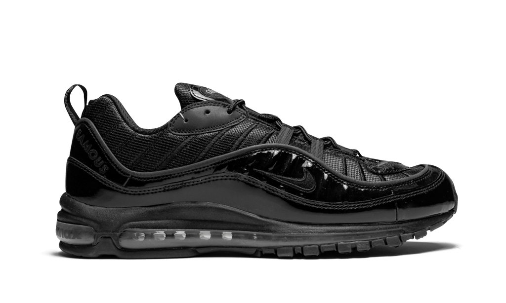 "Supreme - Black" Air Max 98 844694 001 - product image from the listing.