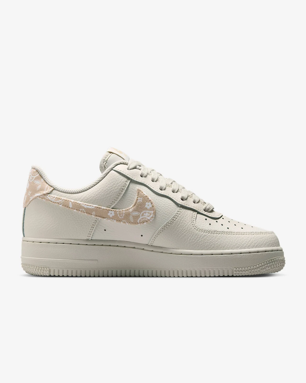 07 'Light Bone Grain — Nike Air Force 1 Sneakers IH2051-072